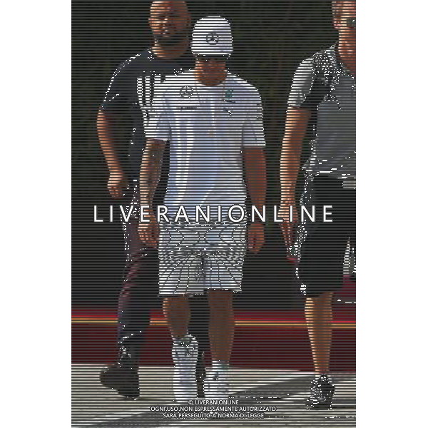 Lewis Hamilton (GBR) Mercedes AMG F1. 20.11.2014. Formula 1 World Championship, Rd 19, Abu Dhabi Grand Prix, Yas Marina Circuit, Abu Dhabi, Preparation Day. AG ALDO LIVERANI SAS ONLY ITALY