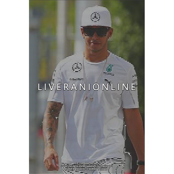Lewis Hamilton (GBR) Mercedes AMG F1. 20.11.2014. Formula 1 World Championship, Rd 19, Abu Dhabi Grand Prix, Yas Marina Circuit, Abu Dhabi, Preparation Day. AG ALDO LIVERANI SAS ONLY ITALY