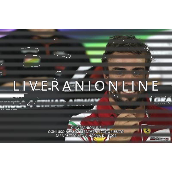 Fernando Alonso (ESP), Scuderia Ferrari 20.11.2014. Formula 1 World Championship, Rd 19, Abu Dhabi Grand Prix, Yas Marina Circuit, Abu Dhabi, Preparation Day. AG ALDO LIVERANI SAS ONLY ITALY