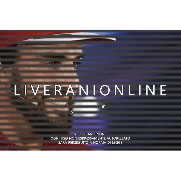 Fernando Alonso (ESP) Ferrari in the FIA Press Conference. 20.11.2014. Formula 1 World Championship, Rd 19, Abu Dhabi Grand Prix, Yas Marina Circuit, Abu Dhabi, Preparation Day. AG ALDO LIVERANI SAS ONLY ITALY