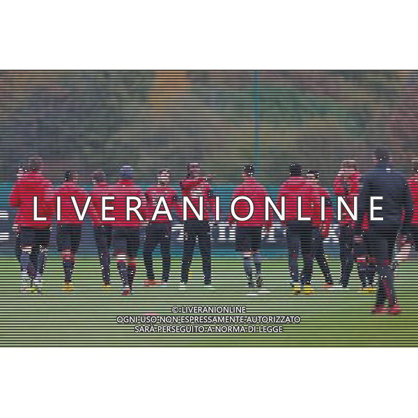 Groupe Rennes - 19.11.2014 - Reprise entrainement Rennes - Ligue 1 Photo : Vincent Michel / Icon Sport /Agenzia Aldo Liverani sas - ITALY ONLY - EDITORIAL USE ONLY
