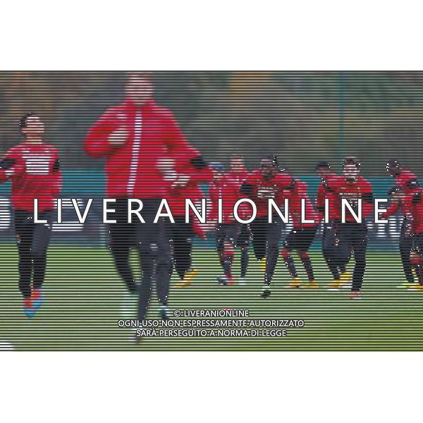 Groupe Rennes - 19.11.2014 - Reprise entrainement Rennes - Ligue 1 Photo : Vincent Michel / Icon Sport /Agenzia Aldo Liverani sas - ITALY ONLY - EDITORIAL USE ONLY