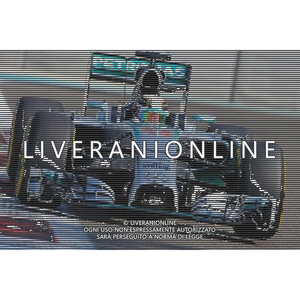 Lewis Hamilton (GBR), Mercedes AMG F1 Team 21.11.2014. Formula 1 World Championship, Rd 19, Abu Dhabi Grand Prix, Yas Marina Circuit, Abu Dhabi, Practice Day. AG ALDO LIVERANI SAS ONLY ITALY