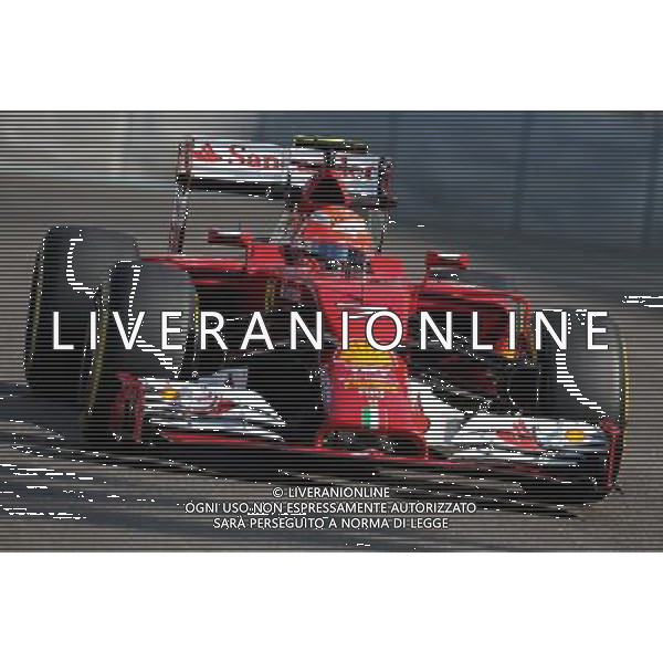 Kimi Raikkonen (FIN), Scuderia Ferrari 21.11.2014. Formula 1 World Championship, Rd 19, Abu Dhabi Grand Prix, Yas Marina Circuit, Abu Dhabi, Practice Day. AG ALDO LIVERANI SAS ONLY ITALY