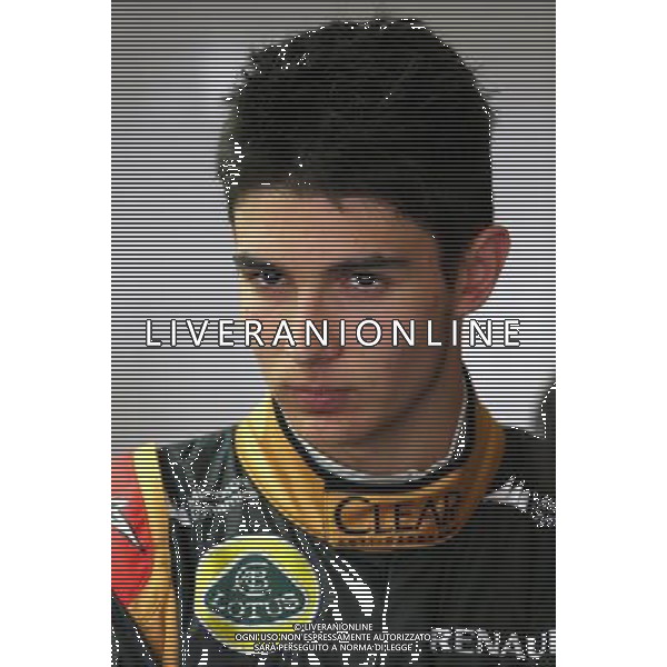 Esteban Ocon (FRA), Lotus F1 Team 21.11.2014. Formula 1 World Championship, Rd 19, Abu Dhabi Grand Prix, Yas Marina Circuit, Abu Dhabi, Practice Day. AG ALDO LIVERANI SAS ONLY ITALY