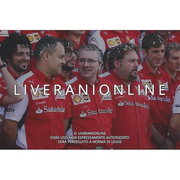 Pat Fry (GBR) Ferrari Deputy Technical Director and Head of Race Engineering at a team photograph. 21.11.2014. Formula 1 World Championship, Rd 19, Abu Dhabi Grand Prix, Yas Marina Circuit, Abu Dhabi, Practice Day. AG ALDO LIVERANI SAS ONLY ITALY