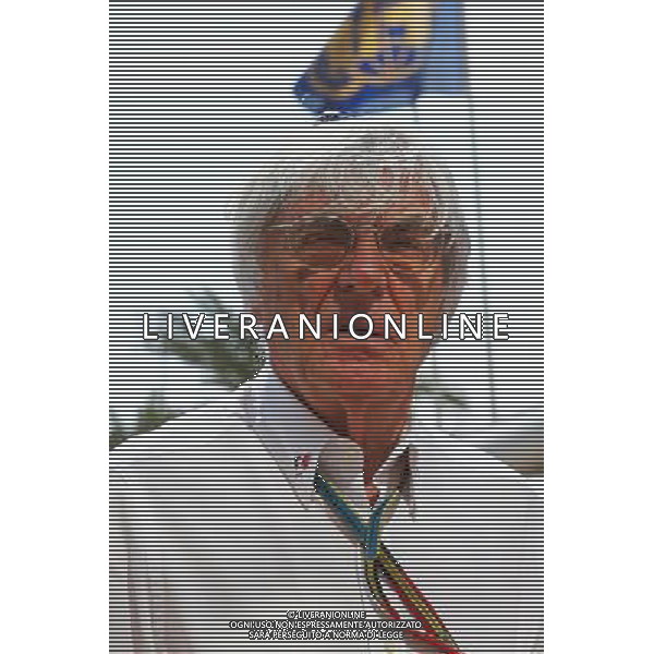 Bernie Ecclestone (GBR). 21.11.2014. Formula 1 World Championship, Rd 19, Abu Dhabi Grand Prix, Yas Marina Circuit, Abu Dhabi, Practice Day. AG ALDO LIVERANI SAS ONLY ITALY