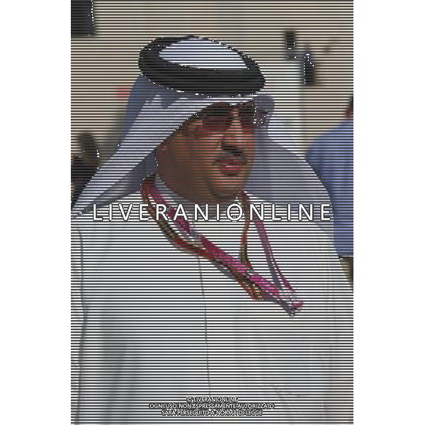 Sheikh Mohammed bin Essa Al Khalifa (BRN) CEO of the Bahrain Economic Development Board. 21.11.2014. Formula 1 World Championship, Rd 19, Abu Dhabi Grand Prix, Yas Marina Circuit, Abu Dhabi, Practice Day. AG ALDO LIVERANI SAS ONLY ITALY