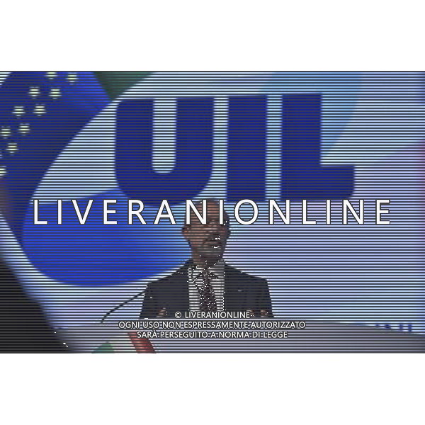 XVI Congresso Nazionale della UIL a Roma 21 novembre 2014 nella foto Carmelo Barbagallo ©Corradetti/Agenzia Aldo Liverani sas 