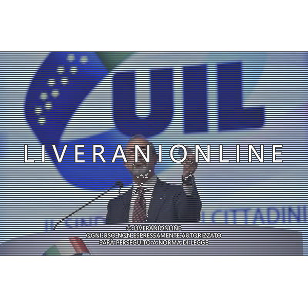 XVI Congresso Nazionale della UIL a Roma 21 novembre 2014 nella foto Carmelo Barbagallo ©Corradetti/Agenzia Aldo Liverani sas 