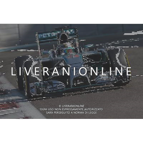 Lewis Hamilton (GBR) Mercedes AMG F1 W05. 22.11.2014. Formula 1 World Championship, Rd 19, Abu Dhabi Grand Prix, Yas Marina Circuit, Abu Dhabi, Qualifying Day. AG ALDO LIVERANI SAS ONLY ITALY