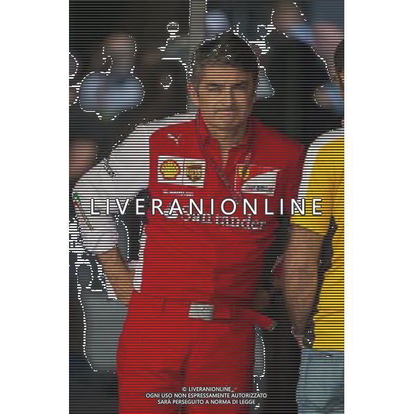 Marco Mattiacci (ITA) Ferrari Team Principal. 22.11.2014. Formula 1 World Championship, Rd 19, Abu Dhabi Grand Prix, Yas Marina Circuit, Abu Dhabi, Qualifying Day. AG ALDO LIVERANI SAS ONLY ITALY