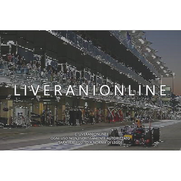 Sebastian Vettel (GER) Red Bull Racing RB10. 22.11.2014. Formula 1 World Championship, Rd 19, Abu Dhabi Grand Prix, Yas Marina Circuit, Abu Dhabi, Qualifying Day. AG ALDO LIVERANI SAS ONLY ITALY