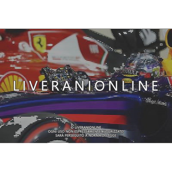 Sebastian Vettel (GER) Red Bull Racing RB10. 22.11.2014. Formula 1 World Championship, Rd 19, Abu Dhabi Grand Prix, Yas Marina Circuit, Abu Dhabi, Qualifying Day. AG ALDO LIVERANI SAS ONLY ITALY