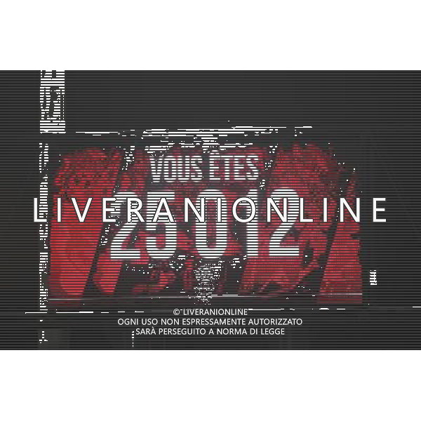 illustration panneau affichage frequentation spectateurs - 21.11.2014 - Metz / Paris Saint Germain - 14eme journee de Ligue 1 Photo : Fred Marvaux / Icon Sport AG ALDO LIVERANI SAS ONLY ITALY