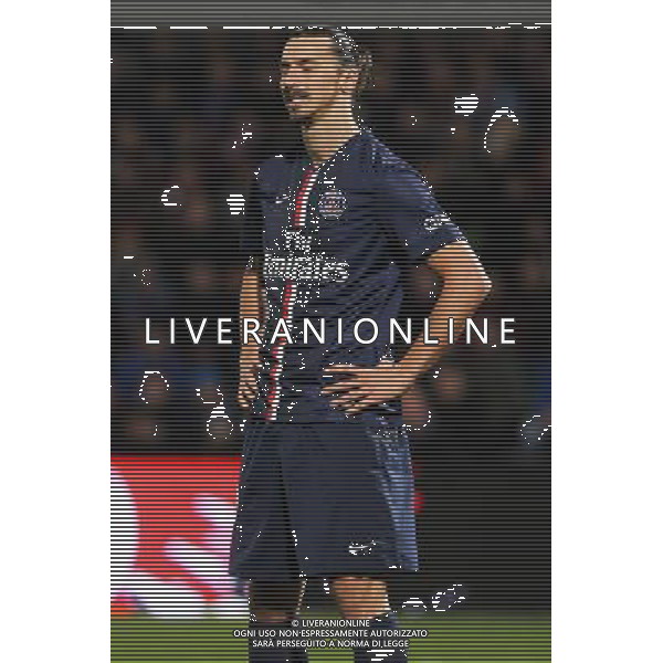 Zlatan IBRAHIMOVIC - 21.11.2014 - Metz / Paris Saint Germain - 14eme journee de Ligue 1 Photo : Fred Marvaux / Icon Sport AG ALDO LIVERANI SAS ONLY ITALY