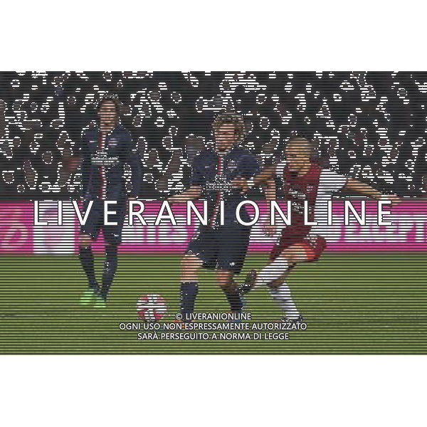 Clement CHANTOME / Ahmed KASHI - 21.11.2014 - Metz / Paris Saint Germain - 14eme journee de Ligue 1 Photo : Fred Marvaux / Icon Sport AG ALDO LIVERANI SAS ONLY ITALY