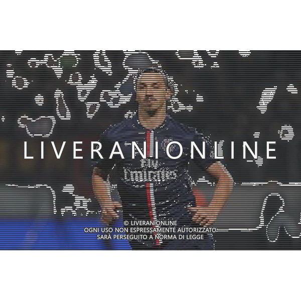 Zlatan IBRAHIMOVIC - 21.11.2014 - Metz / Paris Saint Germain - 14eme journee de Ligue 1 Photo : Fred Marvaux / Icon Sport AG ALDO LIVERANI SAS ONLY ITALY