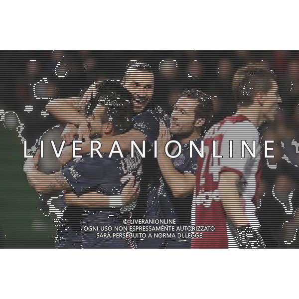 Joie PSG - 21.11.2014 - Metz / Paris Saint Germain - 14eme journee de Ligue 1 Photo : Fred Marvaux / Icon Sport AG ALDO LIVERANI SAS ONLY ITALY