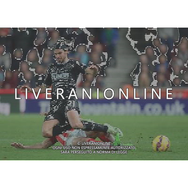 Stoke City\'s Phillip Bardsley (L) and Burnley\'s George Boyd in action during todays match Photographer Jack Phillips/CameraSport Football - Barclays Premiership - Stoke City v Burnley - Saturday 22nd November 2014 - Britannia Stadium - Stoke © CameraSport - 43 Linden Ave. Countesthorpe. Leicester. England. LE8 5PG - Tel: +44 (0) 116 277 4147 - admin@camerasport.com - www.camerasport.com ag aldo liverani sas only italy