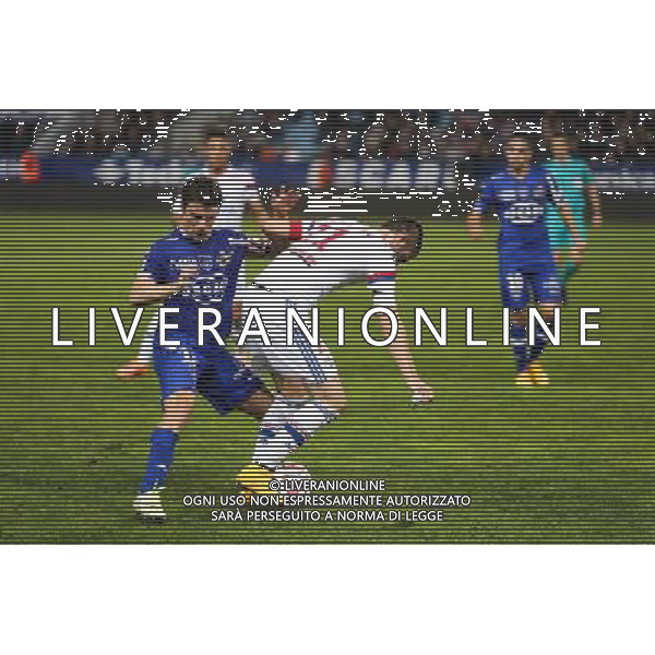 Yannick CAHUZAC / Maxime GONALONS - 22.11.2014 - Bastia / Lyon - 14eme journee de Ligue 1 - Photo : Michel Maestracci/ Icon Sport AG ALDO LIVERANI SAS ONLY ITALY