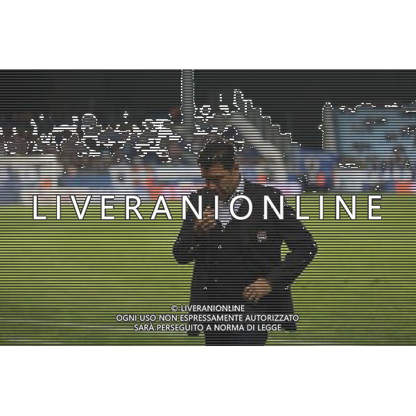 Hubert FOURNIER - 22.11.2014 - Bastia / Lyon - 14eme journee de Ligue 1 - Photo : Michel Maestracci/ Icon Sport AG ALDO LIVERANI SAS ONLY ITALY