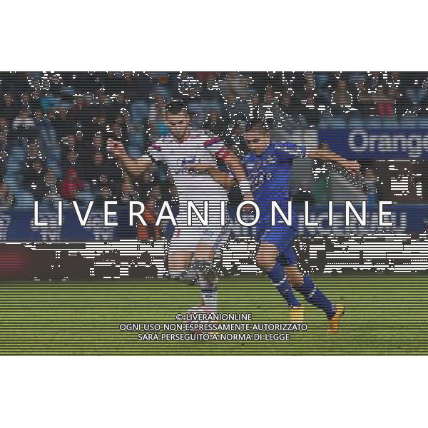 Maxime GONALONS / Ryad BOUDEBOUZ - 22.11.2014 - Bastia / Lyon - 14eme journee de Ligue 1 - Photo : Michel Maestracci/ Icon Sport AG ALDO LIVERANI SAS ONLY ITALY