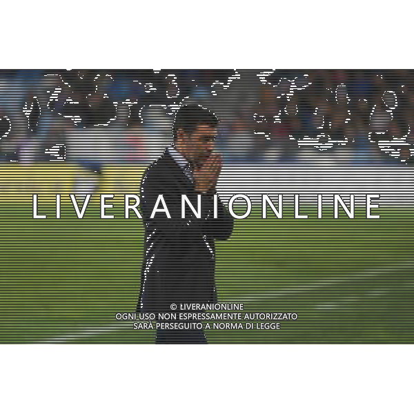 Hubert FOURNIER - 22.11.2014 - Bastia / Lyon - 14eme journee de Ligue 1 - Photo : Michel Maestracci/ Icon Sport AG ALDO LIVERANI SAS ONLY ITALY