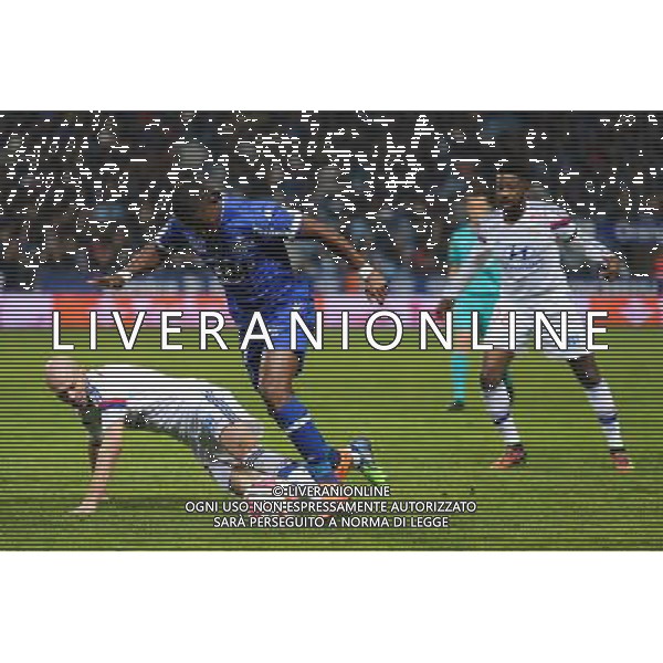 Christophe Jallet / Floyd AYITE - 22.11.2014 - Bastia / Lyon - 14eme journee de Ligue 1 - Photo : Michel Maestracci/ Icon Sport AG ALDO LIVERANI SAS ONLY ITALY
