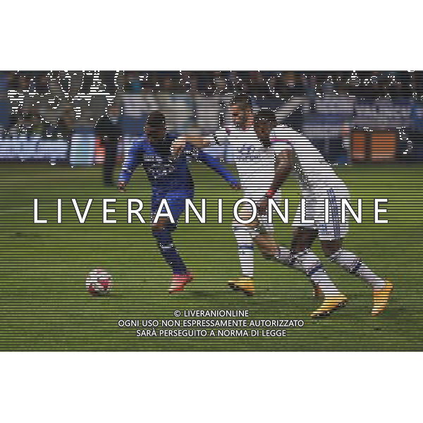 Francois KAMANO - 22.11.2014 - Bastia / Lyon - 14eme journee de Ligue 1 - Photo : Michel Maestracci/ Icon Sport AG ALDO LIVERANI SAS ONLY ITALY