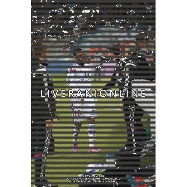 Alexandre LACAZETTE - 22.11.2014 - Bastia / Lyon - 14eme journee de Ligue 1 - Photo : Michel Maestracci/ Icon Sport AG ALDO LIVERANI SAS ONLY ITALY