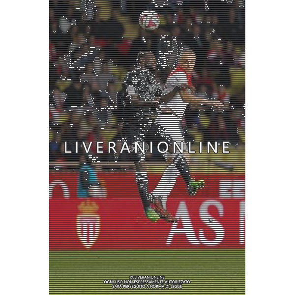 Jean Jacques Pierre / Dimitar Berbatov - 22.11.2014 - Monaco / Caen - 14eme journee de Ligue 1 - Photo : Sebastien Nogier / Icon Sport AG ALDO LIVERANI SAS ONLY ITALY