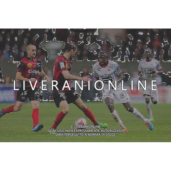 Abdoulaye DOUCOURE / Christophe KERBRAT - 22.11.2014 - Guingamp / Rennes - 14eme journee de Ligue 1 Photo : Vincent Michel / Icon Sport AG ALDO LIVERANI SAS ONLY ITALY