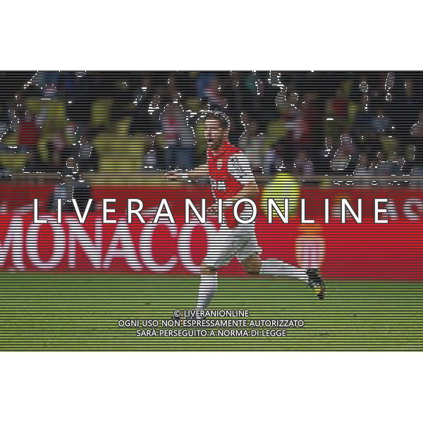 Joie Monaco - Joao Moutinho - 22.11.2014 - Monaco / Caen - 14eme journee de Ligue 1 - Photo : Sebastien Nogier / Icon Sport AG ALDO LIVERANI SAS ONLY ITALY