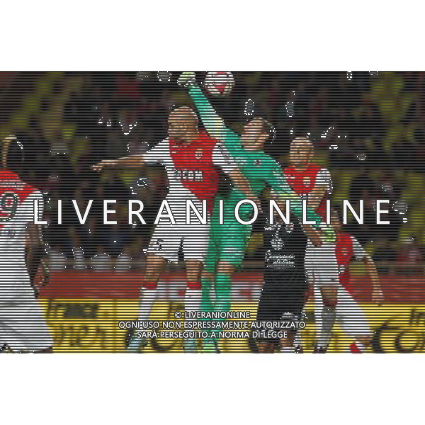 Aymen Abdennour / Remy Vercoutre - 22.11.2014 - Monaco / Caen - 14eme journee de Ligue 1 - Photo : Sebastien Nogier / Icon Sport AG ALDO LIVERANI SAS ONLY ITALY