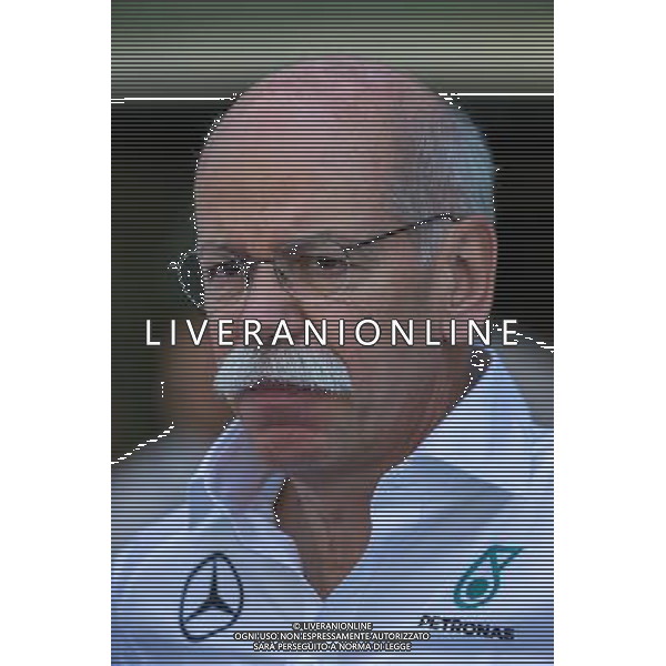 Dr. Dieter Zetsche (GER) Daimler AG CEO. 23.11.2014. Formula 1 World Championship, Rd 19, Abu Dhabi Grand Prix, Yas Marina Circuit, Abu Dhabi, Race Day. AG ALDO LIVERANI SAS ONLY ITALY
