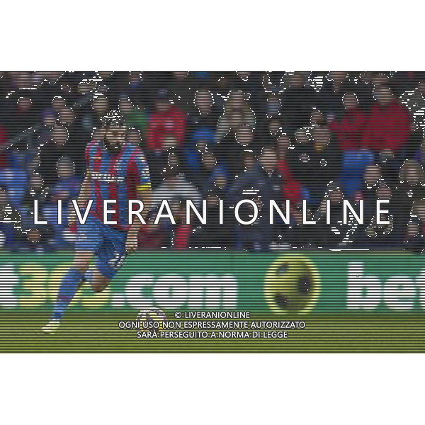 Crystal Palace\'s Joe Ledley in action during todays match Photographer Craig Mercer/CameraSport Football - Barclays Premiership - Crystal Palace v Liverpool - Sunday 23rd November 2014 - Selhurst Park - London © CameraSport - 43 Linden Ave. Countesthorpe. Leicester. England. LE8 5PG - Tel: +44 (0) 116 277 4147 - admin@camerasport.com - www.camerasport.com AG ALDO LIVERANI SAS ONLY ITALY