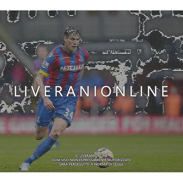 Crystal Palace\'s Martin Kelly in action during todays match against his former team Photographer Craig Mercer/CameraSport Football - Barclays Premiership - Crystal Palace v Liverpool - Sunday 23rd November 2014 - Selhurst Park - London © CameraSport - 43 Linden Ave. Countesthorpe. Leicester. England. LE8 5PG - Tel: +44 (0) 116 277 4147 - admin@camerasport.com - www.camerasport.com AG ALDO LIVERANI SAS ONLY ITALY