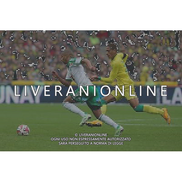 Kevin MONNET PAQUET / Yacine BAMMOU - 23.11.2014 - Nantes / Saint Etienne - 14eme journee de Ligue 1 Photo : Vincent Michel / Icon Sport AG ALDO LIVERANI SAS ONLY ITALY