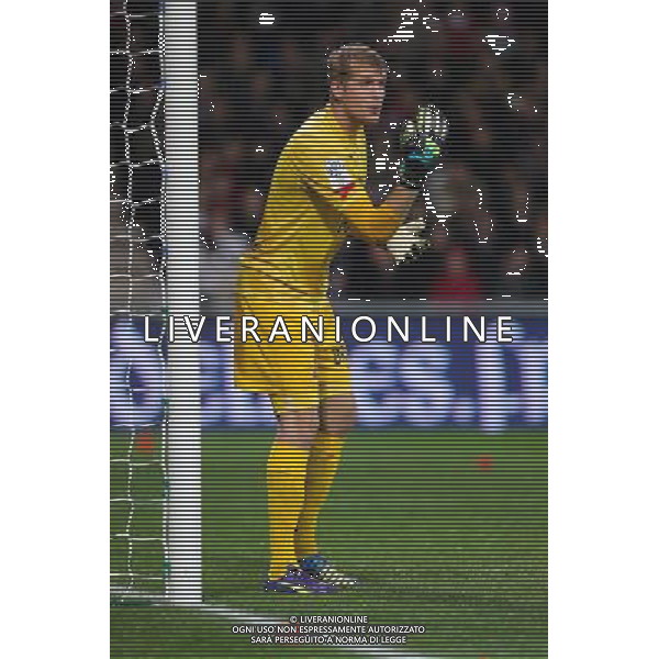 Jonas LOSSL - 22.11.2014 - Guingamp / Rennes - 14eme journee de Ligue 1 - Photo : Vincent Michel / Icon Sport AG ALDO LIVERANI SAS ONLY ITALY