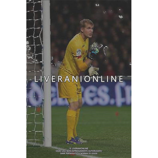 Jonas LOSSL - 22.11.2014 - Guingamp / Rennes - 14eme journee de Ligue 1 - Photo : Vincent Michel / Icon Sport AG ALDO LIVERANI SAS ONLY ITALY
