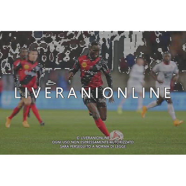 Benjamin BROU ANGOU - 22.11.2014 - Guingamp / Rennes - 14eme journee de Ligue 1 - Photo : Vincent Michel / Icon Sport AG ALDO LIVERANI SAS ONLY ITALY