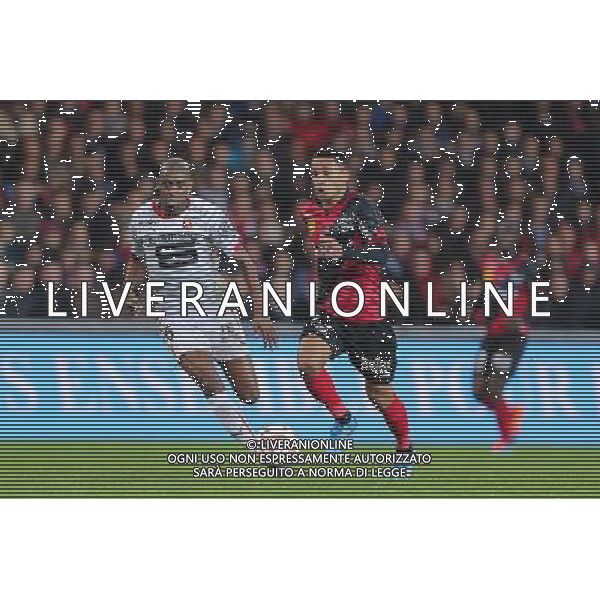 Sylvain MARVEAUX / Gelson FERNANDES - 22.11.2014 - Guingamp / Rennes - 14eme journee de Ligue 1 - Photo : Vincent Michel / Icon Sport AG ALDO LIVERANI SAS ONLY ITALY