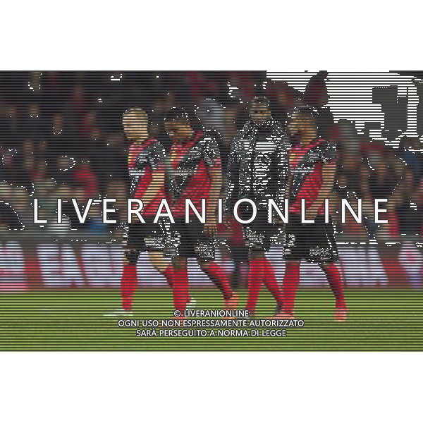 Deception Guingamp - 22.11.2014 - Guingamp / Rennes - 14eme journee de Ligue 1 - Photo : Vincent Michel / Icon Sport AG ALDO LIVERANI SAS ONLY ITALY