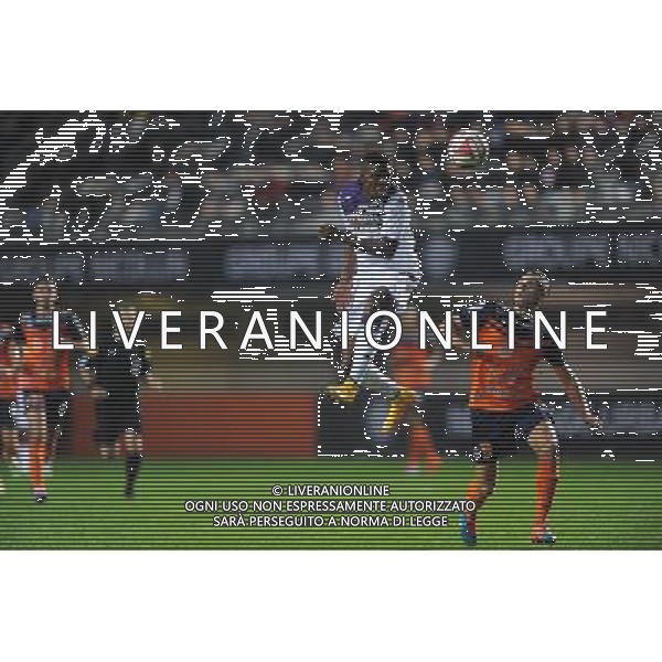 Jacques Francois MOUBANDJE / Kevin BERIGAUD - 23.11.2014 - Montpellier / Toulouse - 14eme journee de Ligue 1 Photo : Jean Paul Thomas / Icon Sport /AGENZIA ALDO LIVERANI SAS - ITALY ONLY - EDITORIAL USE ONLY