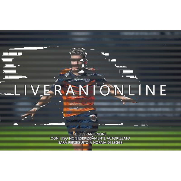 Joie Anthony MOUNIER - 23.11.2014 - Montpellier / Toulouse - 14eme journee de Ligue 1 Photo : Jean Paul Thomas / Icon Sport /AGENZIA ALDO LIVERANI SAS - ITALY ONLY - EDITORIAL USE ONLY