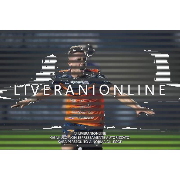 Joie Anthony MOUNIER - 23.11.2014 - Montpellier / Toulouse - 14eme journee de Ligue 1 Photo : Jean Paul Thomas / Icon Sport /AGENZIA ALDO LIVERANI SAS - ITALY ONLY - EDITORIAL USE ONLY