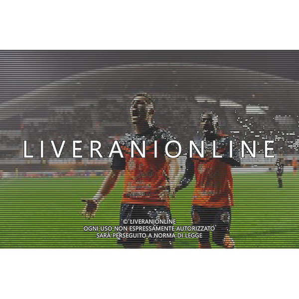 Joie Anthony MOUNIER - 23.11.2014 - Montpellier / Toulouse - 14eme journee de Ligue 1 Photo : Jean Paul Thomas / Icon Sport /AGENZIA ALDO LIVERANI SAS - ITALY ONLY - EDITORIAL USE ONLY