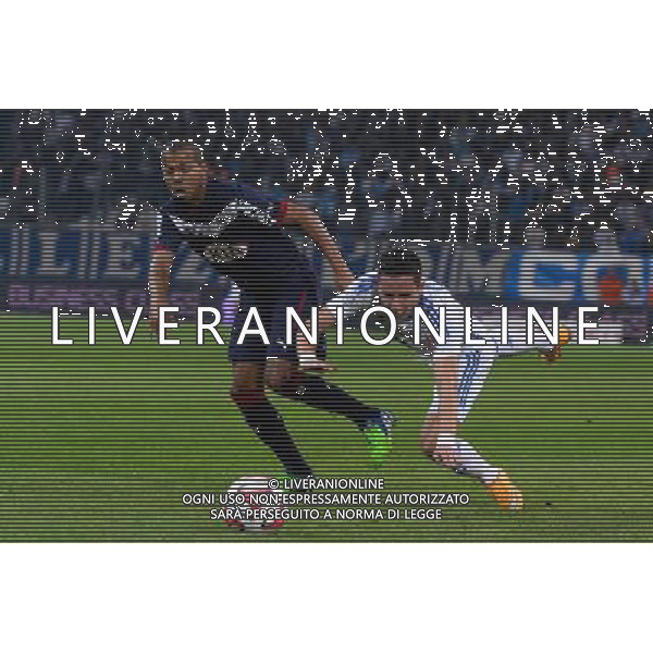 MARIANO / Florian THAUVIN - 23.11.2014 - Marseille / Bordeaux - 14eme journee de Ligue 1 - Photo : Gaston Petrelli / Icon Sport /AGENZIA ALDO LIVERANI SAS - ITALY ONLY - EDITORIAL USE ONLY