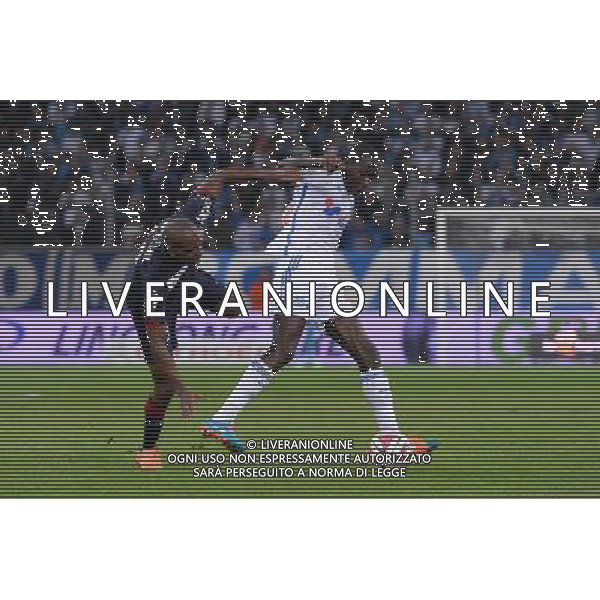 Nicolas MAURICE BELAY / Giannelli IMBULA - 23.11.2014 - Marseille / Bordeaux - 14eme journee de Ligue 1 - Photo : Gaston Petrelli / Icon Sport /AGENZIA ALDO LIVERANI SAS - ITALY ONLY - EDITORIAL USE ONLY